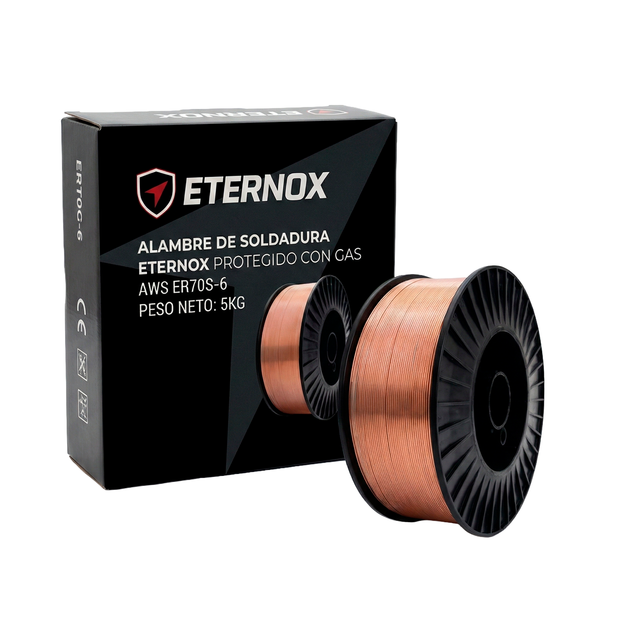 AWS ER70S-6 - Alambre de Soldadura Eternox Protegido con Gas - Alambre ...